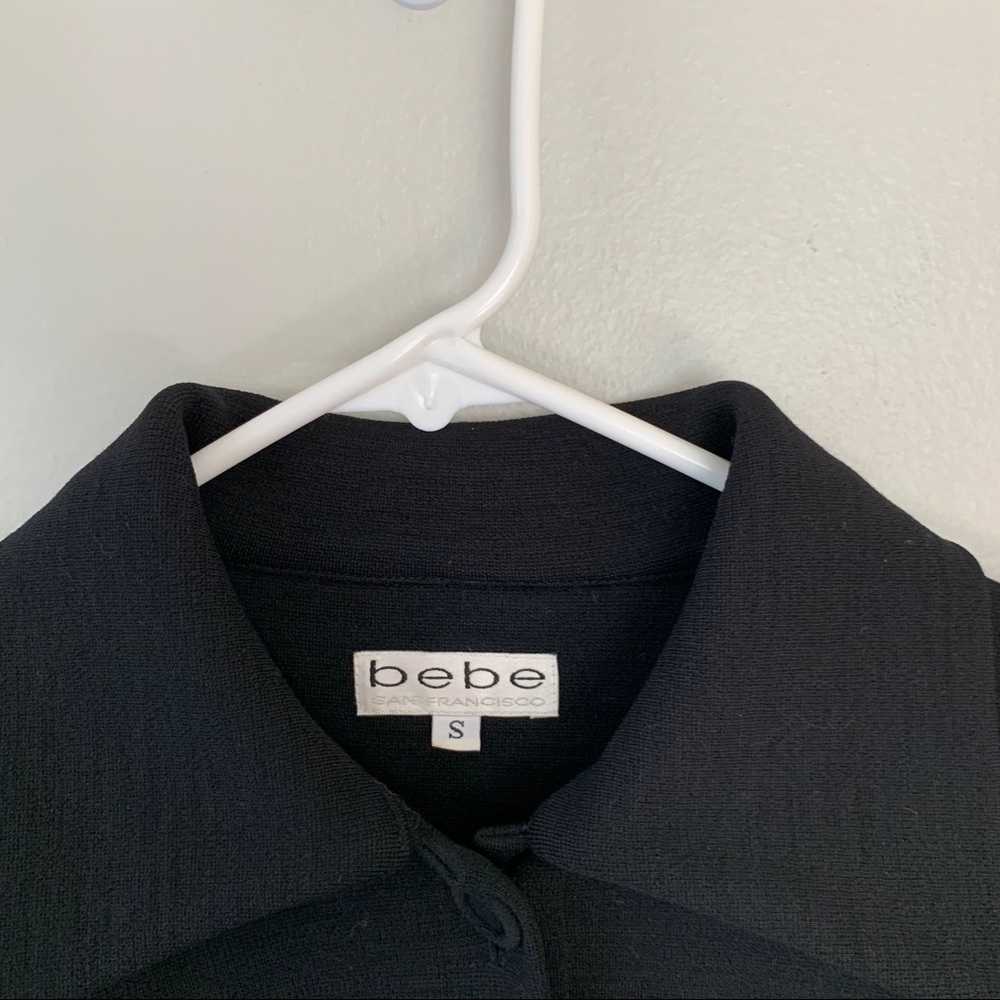 Bebe Button Wool Jacket - image 3